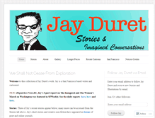 Tablet Screenshot of jayduret.com